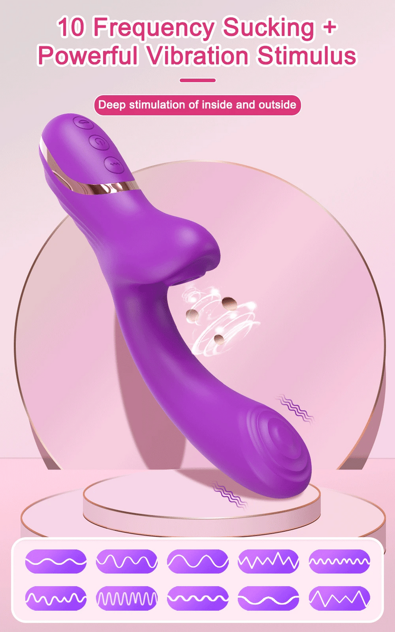 Vibrador Feminino 20 Velocidades Estimulador Clitóris & Ponto G Masturbador Brinquedo Sexual Erótico