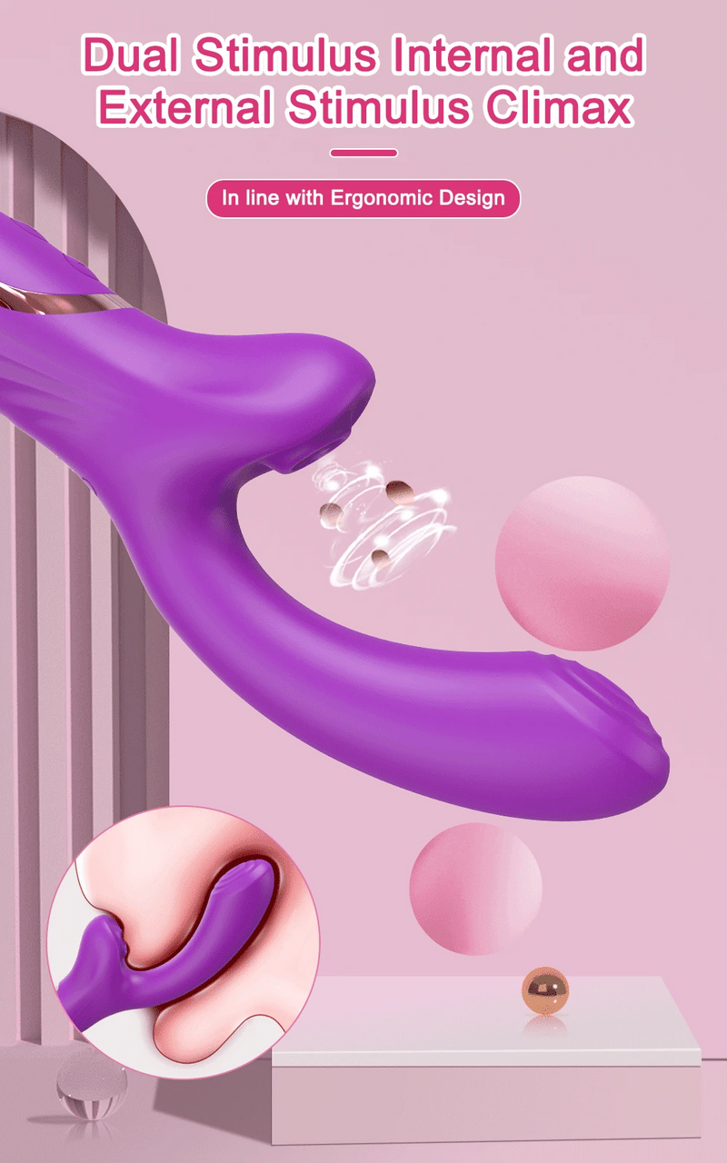 Vibrador Feminino 20 Velocidades Estimulador Clitóris & Ponto G Masturbador Brinquedo Sexual Erótico
