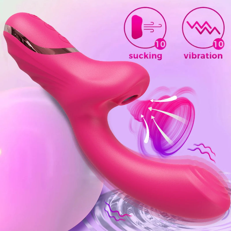 Vibrador Feminino 20 Velocidades Estimulador Clitóris & Ponto G Masturbador Brinquedo Sexual Erótico